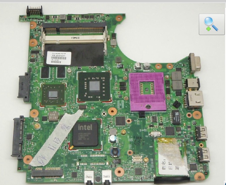 HP Compaq 6530s 6730s Intel Motherboard 491976-001 Non-Integrate