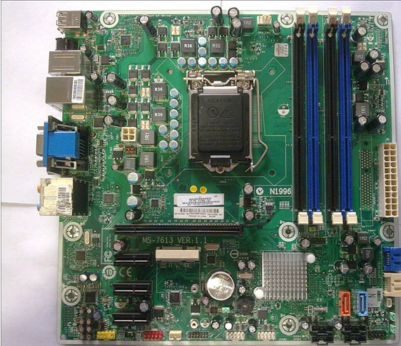 hp desktop motherboard 614494-001 612500-001,Iona GL8E MS-7613 H