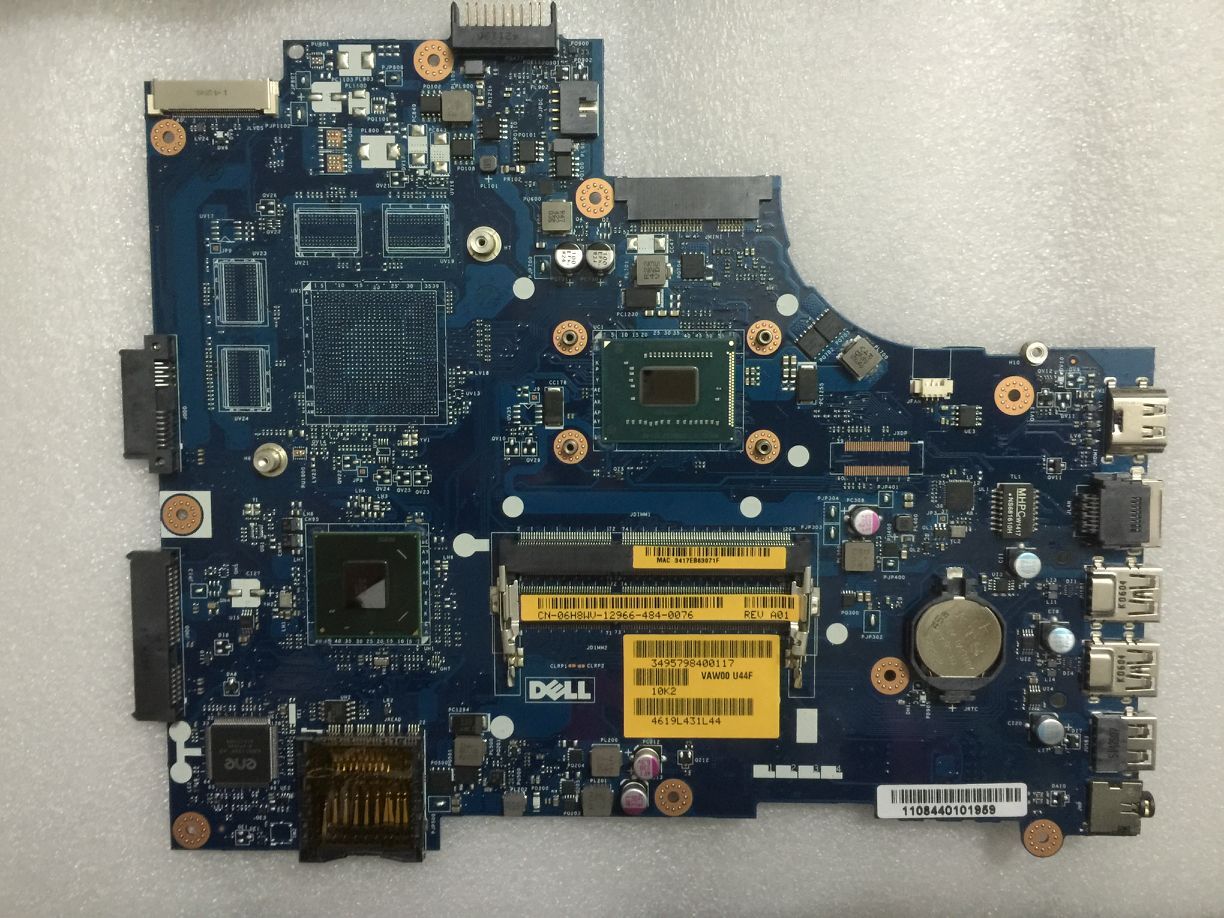 Dell Inspiron 15 (3521 / 5521) Laptop Motherboard Intel 06H8WV 6