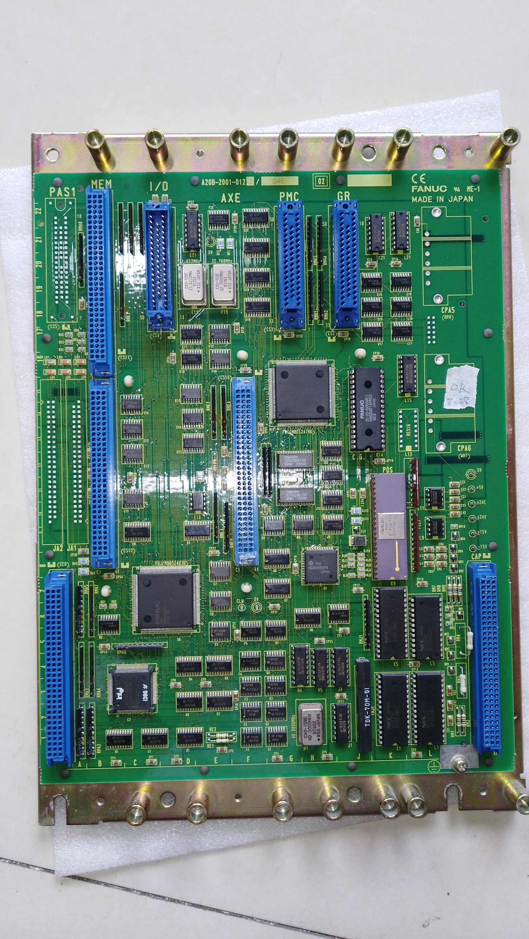Fanuc A20B-2001-0120 Board A20B-2001-0120/04B - Used