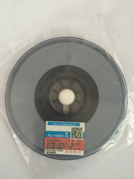 HITACHI AC-11800Y-16 ACF Anisotropic Conductive Film For LCD Pan