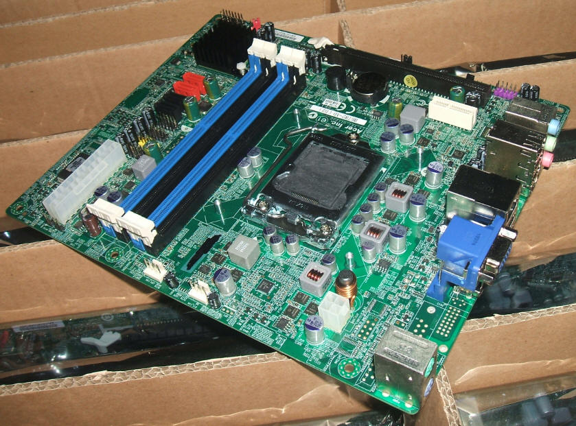Mainboard Acer B75H2-AM socket 1155 DDR3 cooler M4620G without CPU