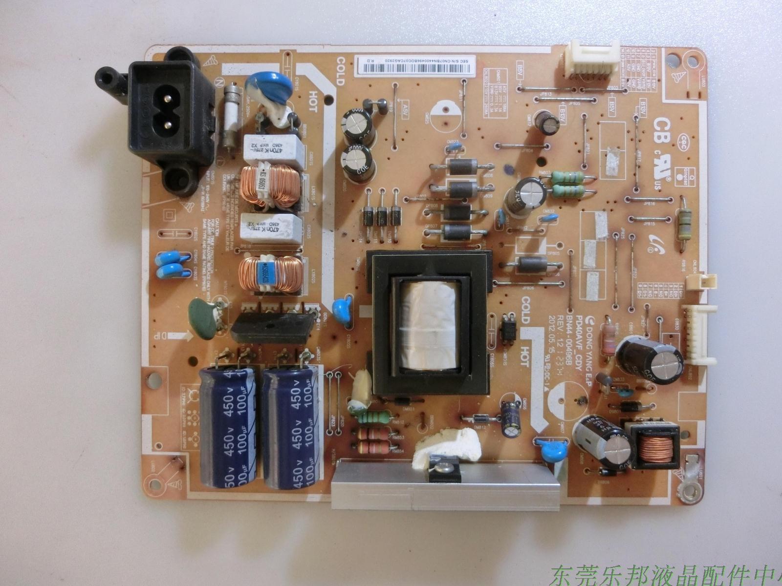 Samsung BN44-00496B Power Supply Board BN4400496B