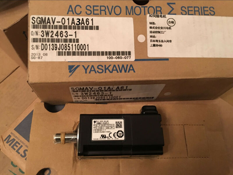 YASKAWA AC SERVO MOTOR SGMAV-01A3A61 SGMAV01A3A61 NEW EXPEDITED SHIPPING