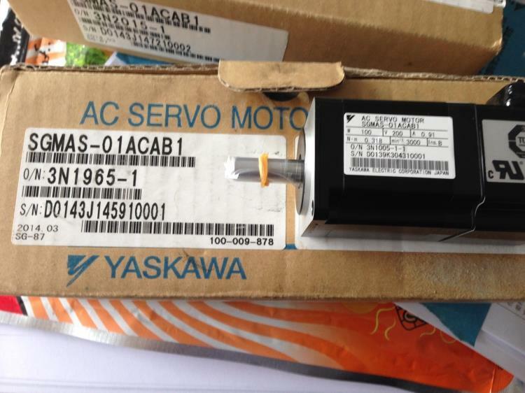 NEW YASKAWA AC SERVO MOTOR SGMAS-01ACAB1 SGMAS01ACAB1 EXPEDITED SHIPPING