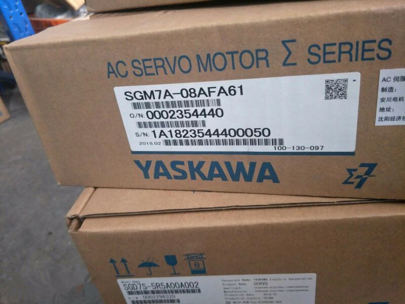 YASKAWA AC SERVO MOTOR SGM7A-08AFA61 NEW ORIGINAL EXPEDITED SHIPPING