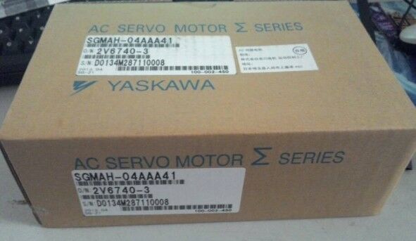 YASKAWA AC SERVO MOTOR SGMAH-04AAA41 NEW ORIGINAL 400W 200V 2.8A 1.27N.M 3000r/m