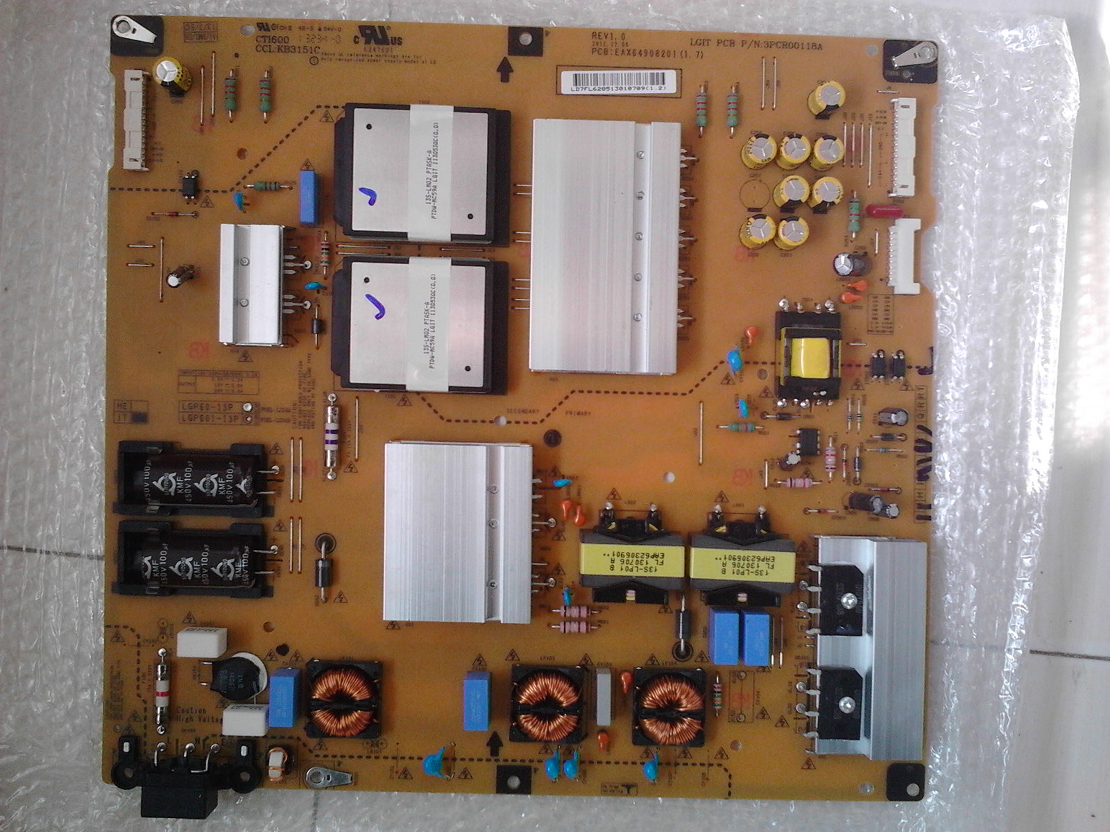 LG EAY62851301 (EAX64908201(1.7) LGP60-13P Power Supply Unit