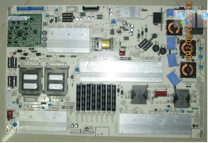 LG 42LE5400 POWER SUPPLY EAY60803201 YP42LPBL POWER BOARD