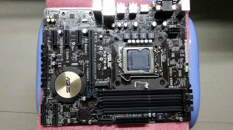 ASUS H97M-E Chipset Intel H97 LGA1150 VGA DVI HDMI Motherboard