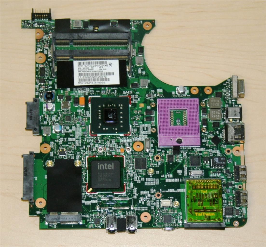HP Compaq 6730s 6530s 6531s Intel GL40 Motherboard 491250-001