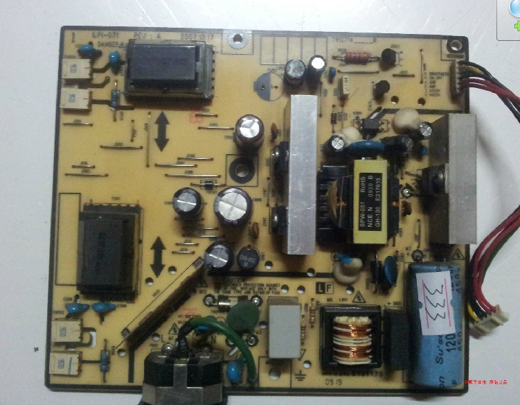 Power PCB Unit Board for LG Flatron L1734s-BN ILPI-071