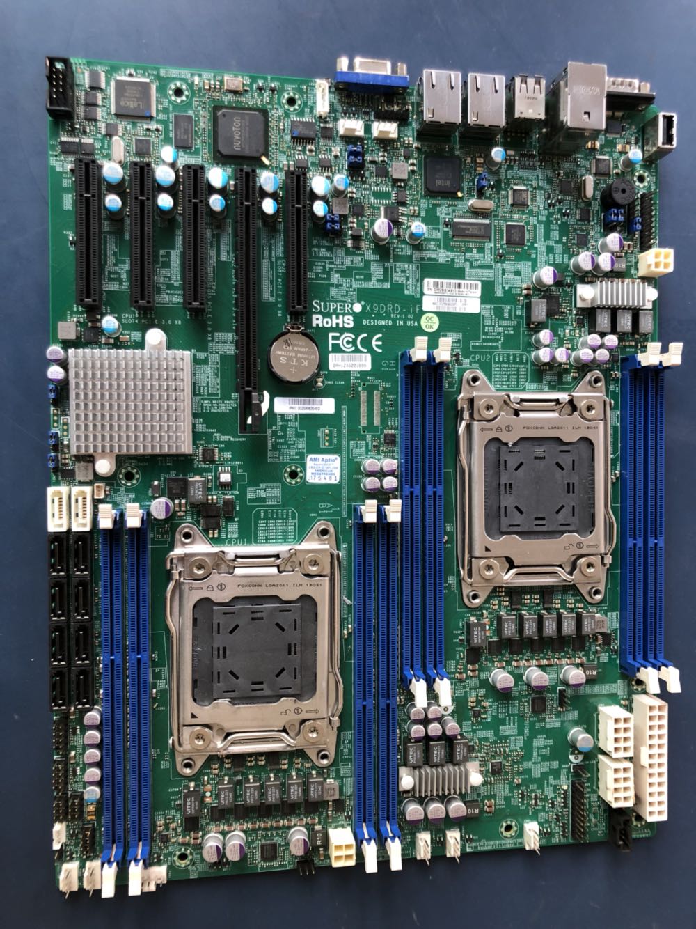 Super Micro X9DRD-iF LGA 2011 Server Motherboard w Dual Xeon E5-2603 Processors