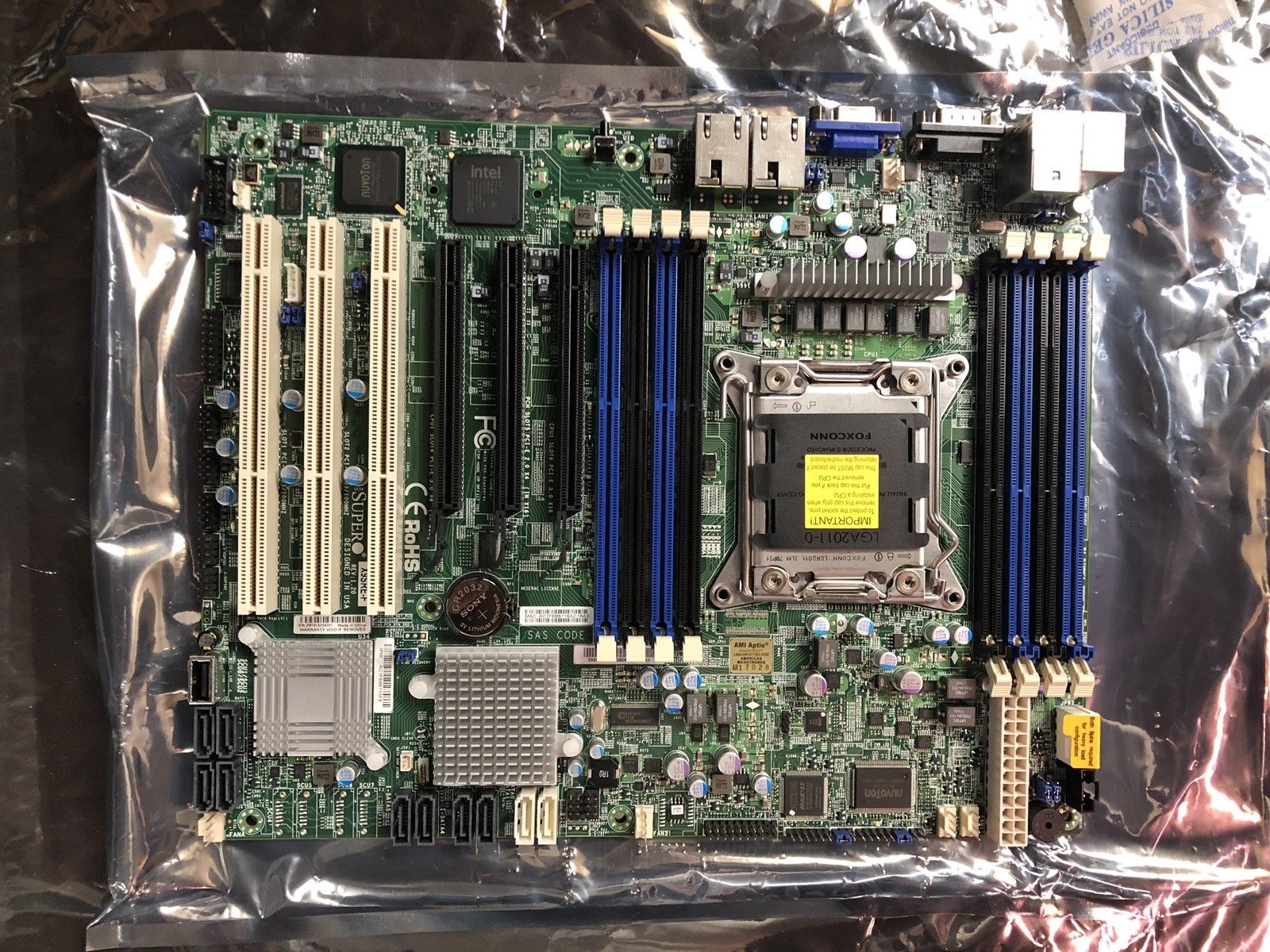 Super Micro Computer X9SRE-F LGA 2011/Socket R Intel Motherboard