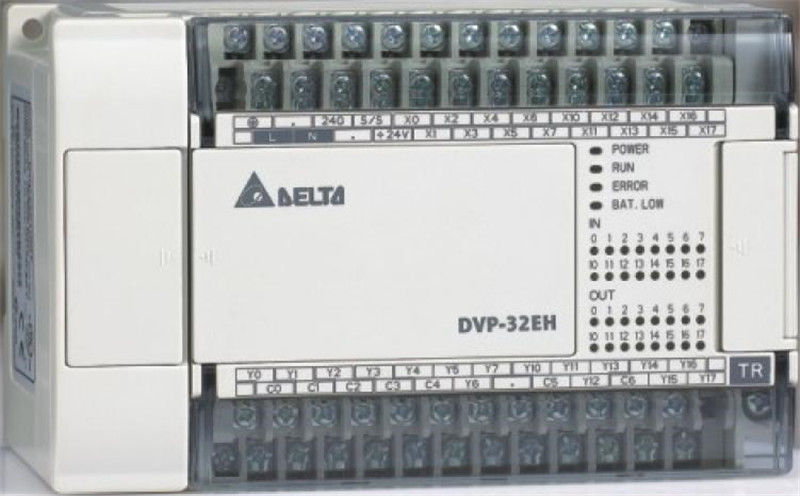 DVP32EH00T3-L Delta EH2/EH3 Series PLC DI 16 DO 16 Transistor output 100