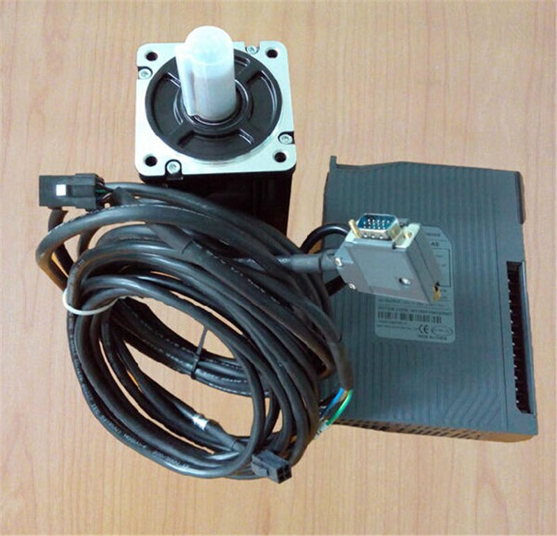 220V 0.75KW 750W 3.5N.m 2000rpm AC Servo Motor Drive kits with 3M cable