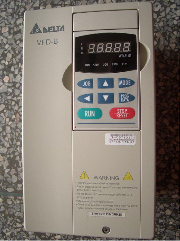 VFD037B23A DELTA VFD-B Inverter Frequency converter 3.7kw 5HP 3 PHASE 22