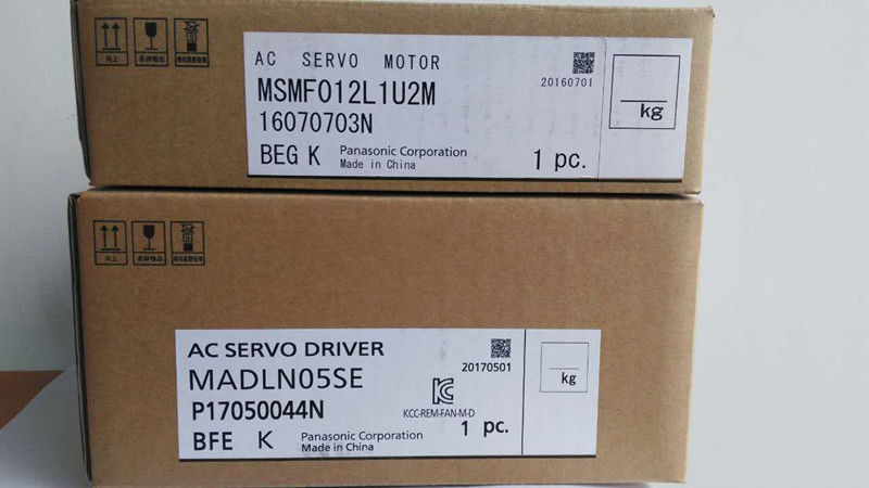 MSMF012L1U2M+MADLN05SE AC Servo motor drive kits 38mm 100w 3000rpm 0.32N