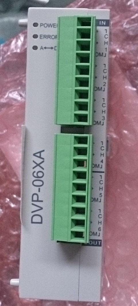 DVP06XA-S Delta S Series PLC Analog I/O Module AI4 AO2 new in box