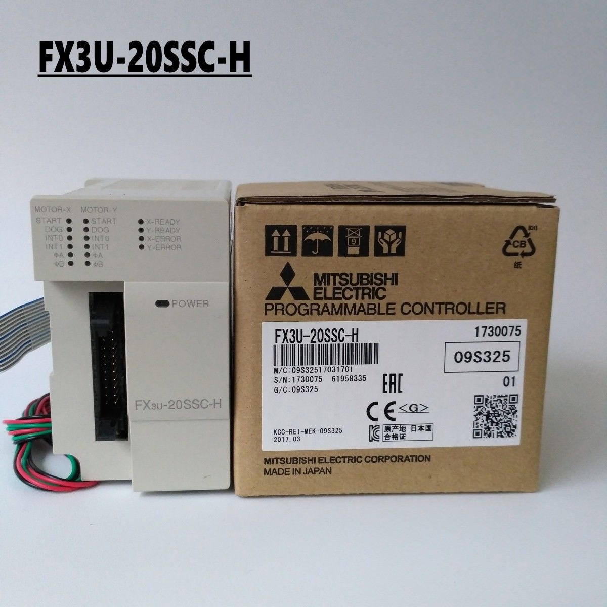 Brand New MITSUBISHI PLC FX3U-20SSC-H In Box FX3U20SSCH