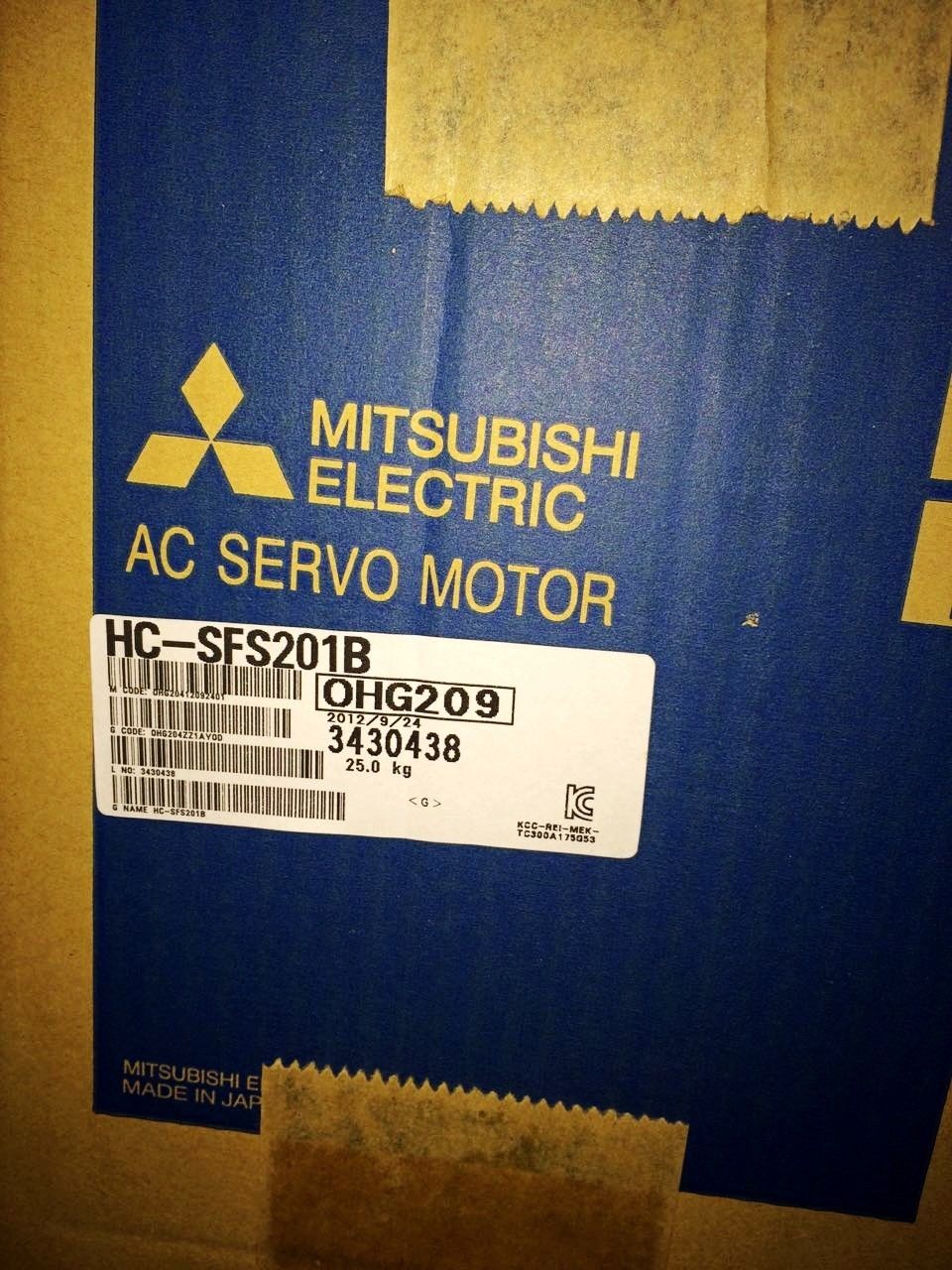 NEW Mitsubishi SERVO MOTOR HC-SFS201B in box HCSFS201B