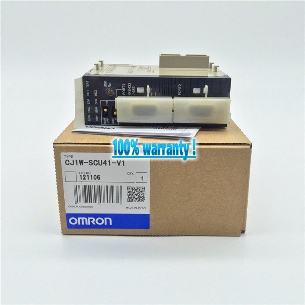 NEW OMRON PLC CJ1W-SCU41-V1 IN BOX CJ1W-SCU41V1