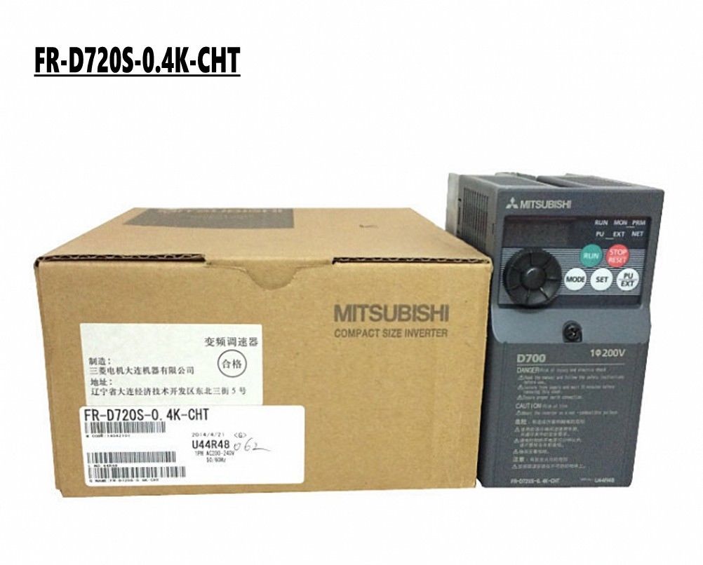 Brand New MITSUBISHI Inverter FR-D720S-0.4K-CHT IN BOX FRD720S0.4KCHT