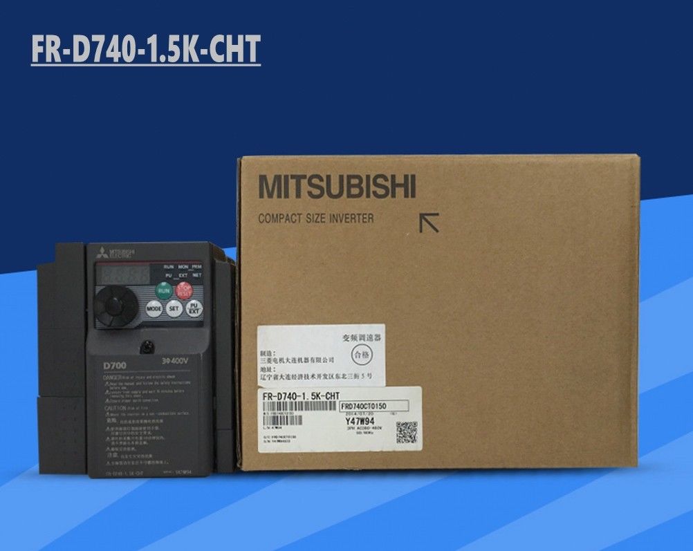 Brand New MITSUBISHI inverter FR-D740-1.5K-CHT In Box FRD7401.5KCHT
