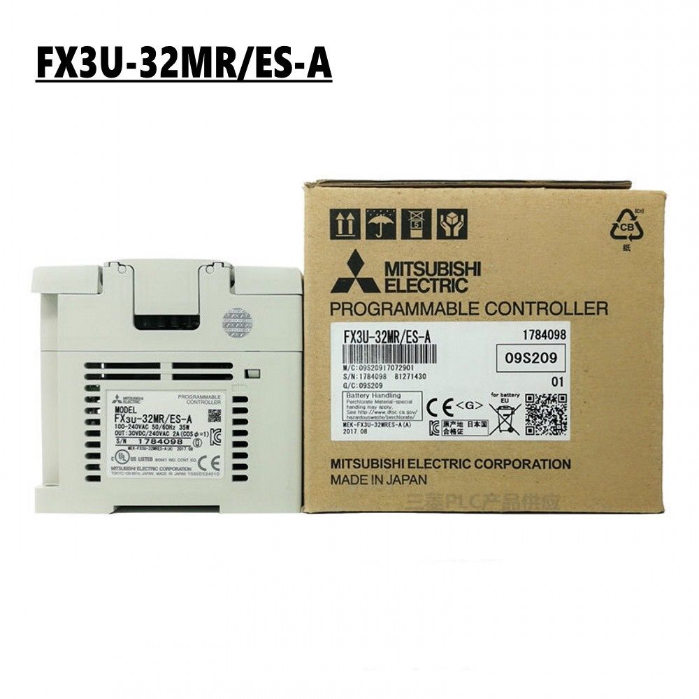 Brand New MITSUBISHI PLC FX3U-32MR/ES-A In Box FX3U32MRESA