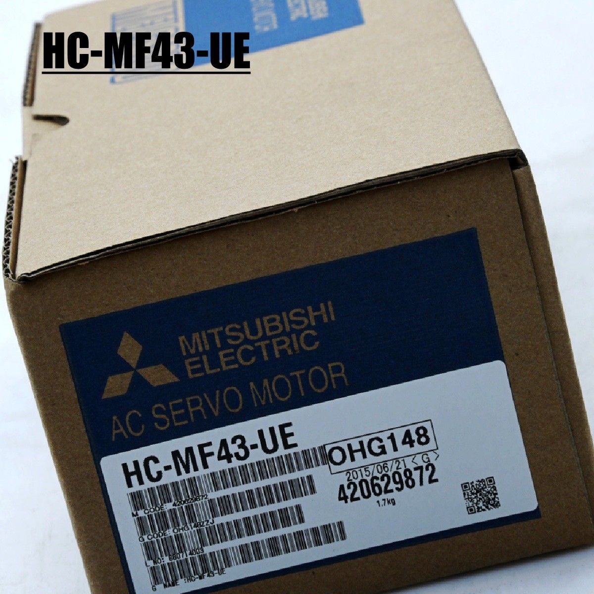 Brand New Mitsubishi Servo Motor HC-MF43-UE IN BOX HCMF43UE