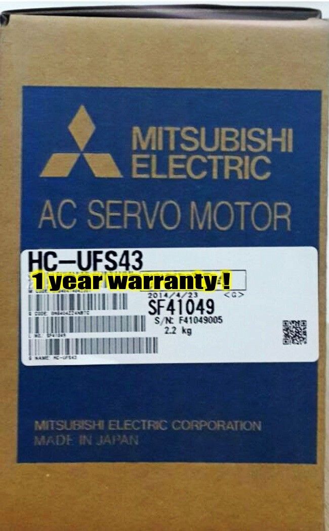 NEW Mitsubishi Servo Motor HC-UFS43 HC-UFS43B HC-UFS43K HC-UFS43BK IN BOX