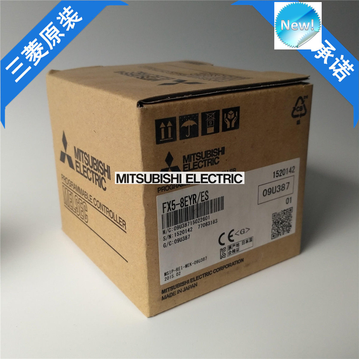 Mitsubishi FX5 series FX5-8EYR/ES Digital outputs local unit module FX58EYRES