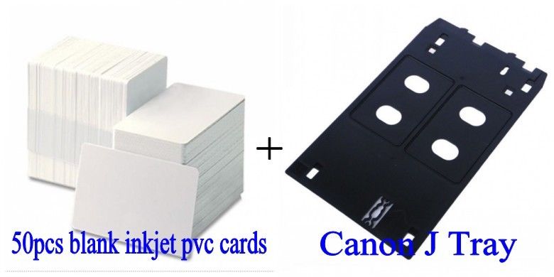 Inkjet PVC ID Card J Tray for Canon MG5440 MG6340 MG7140 iP7240 MX724 MX924 ect.