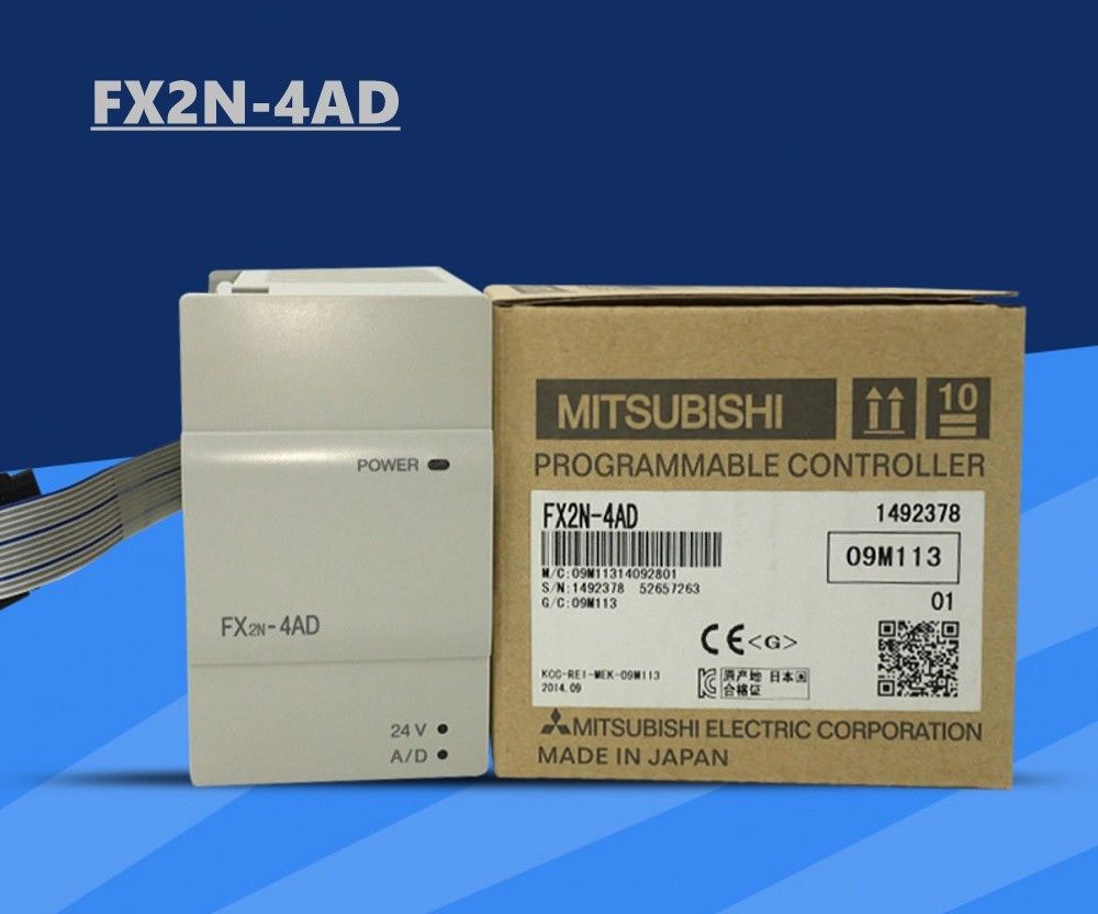 MITSUBISHI FX2N-4AD Analog inputs unit module FX2N4AD