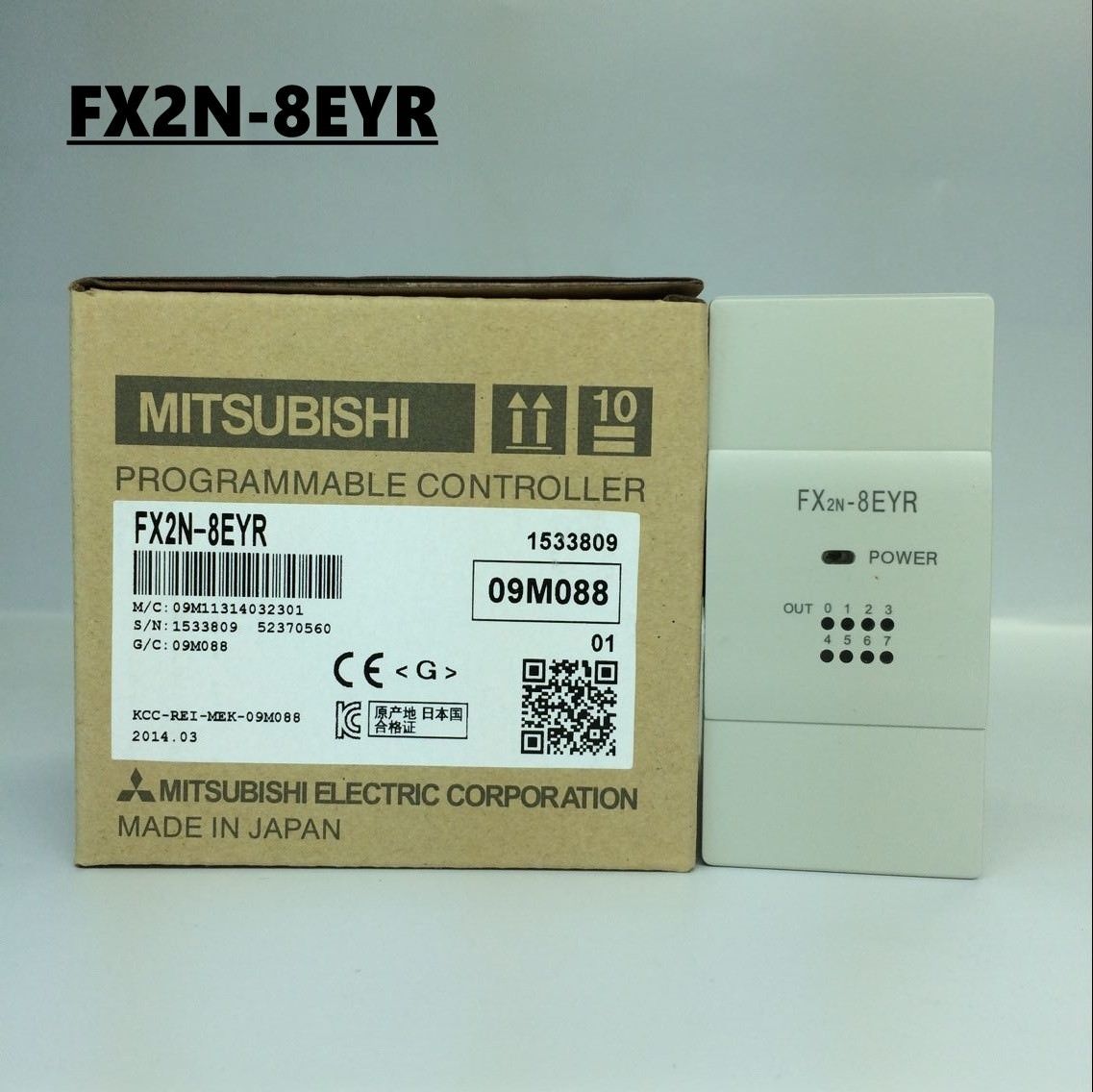 Brand New MITSUBISHI FX2N-8EYR FX2N8EYR Vertical Type Terminal Block