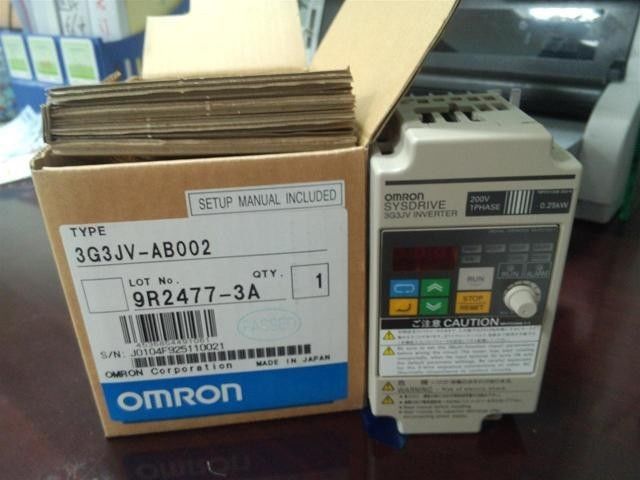 Free DHL NEW&ORIGINAL Omron inverter 3G3JV-AB002 200V/0.2KW