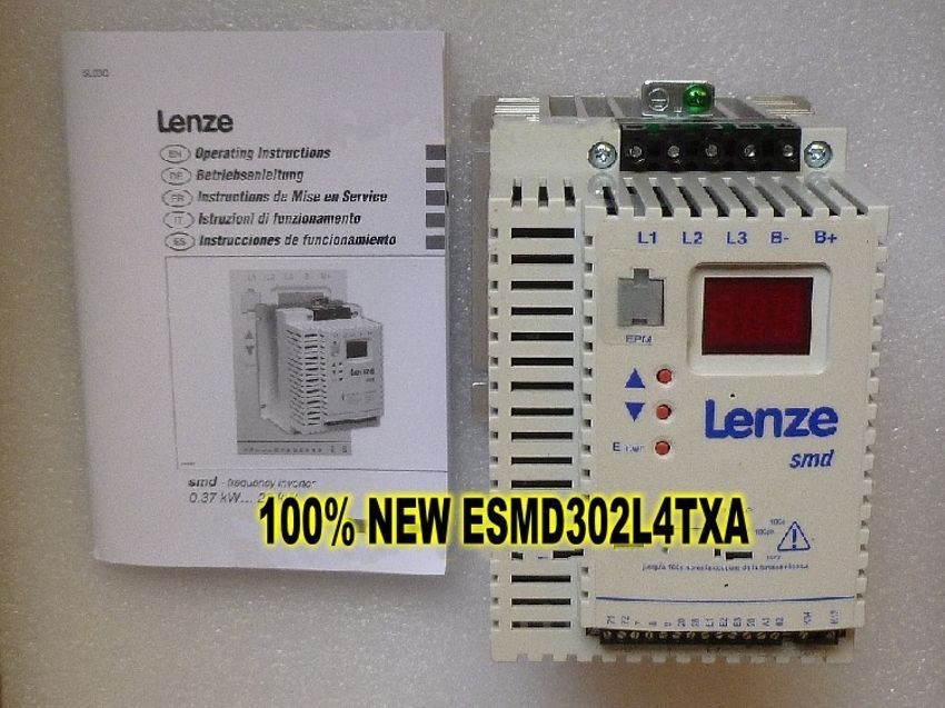 Genuine Lenze SMD Inverter 3KW ESMD302L4TXA 3/PE AC in new box
