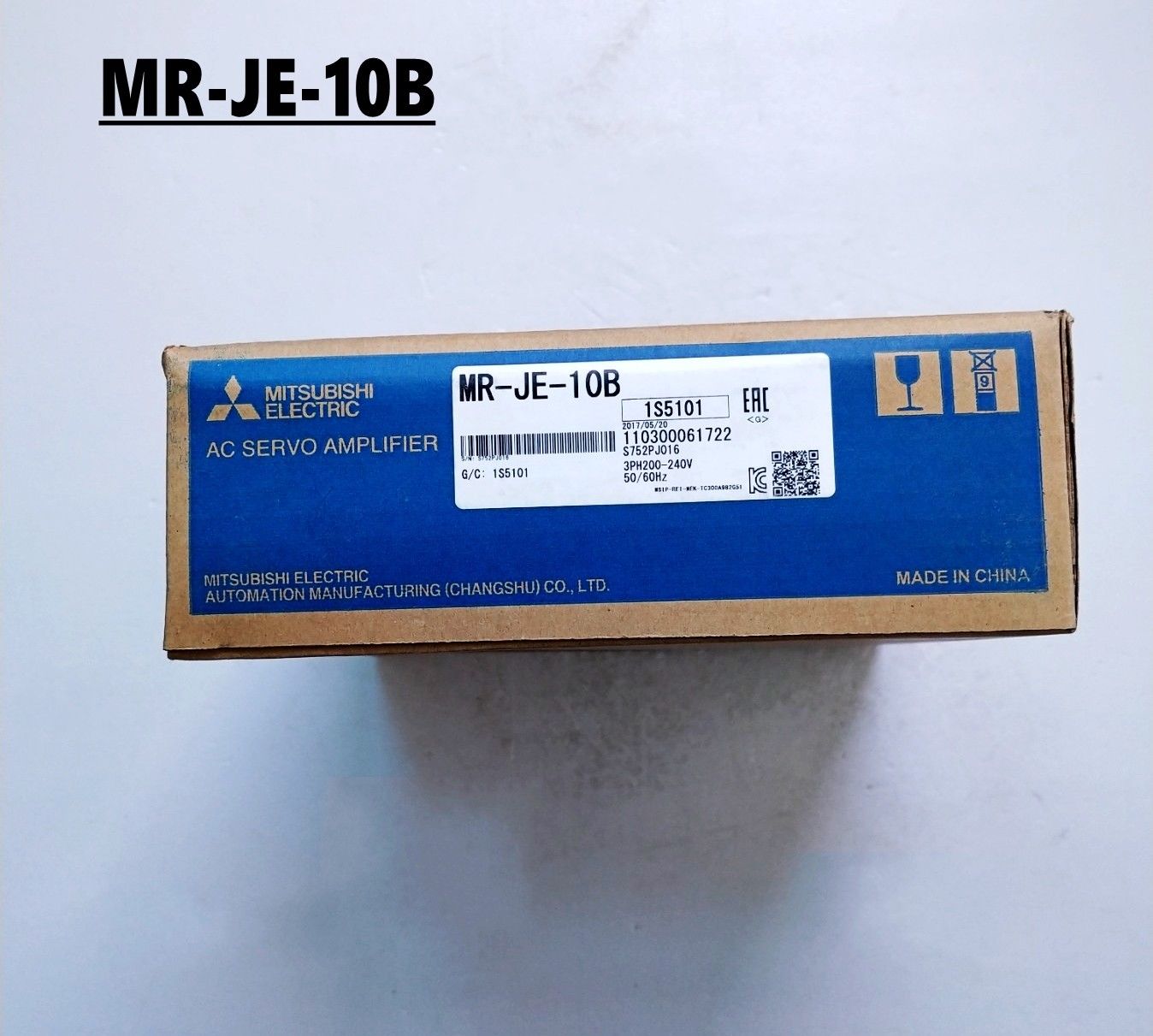 Original New Mitsubishi Servo Drive MR-JE-10B In Box MRJE10B