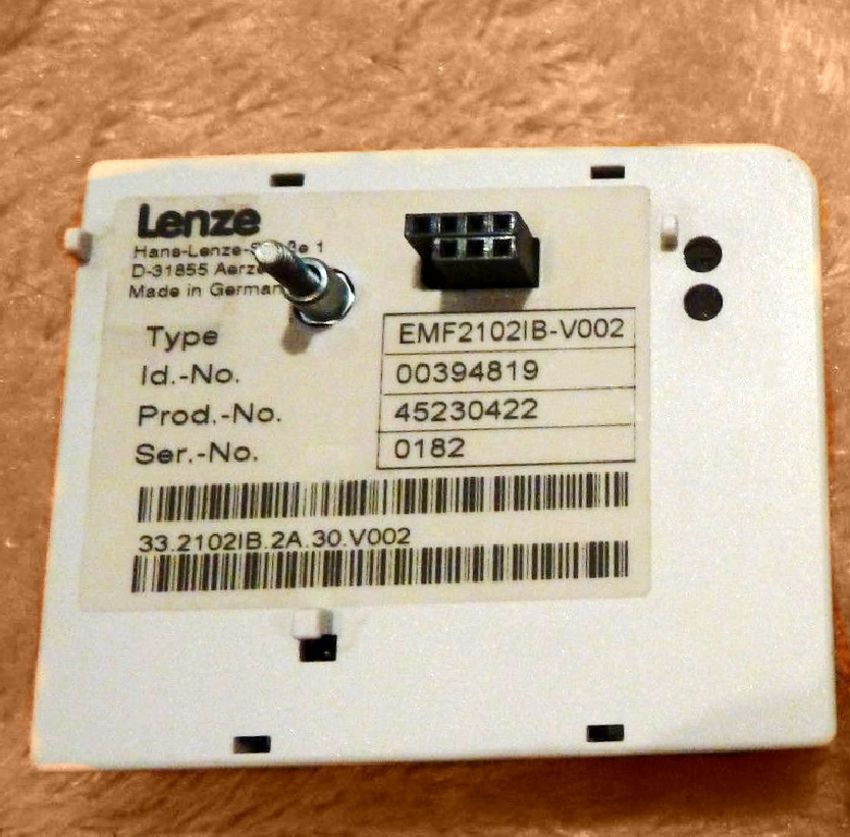 Genuine Lenze LECOM B （RS485） Type: EMF2102IB-V002 Communication
