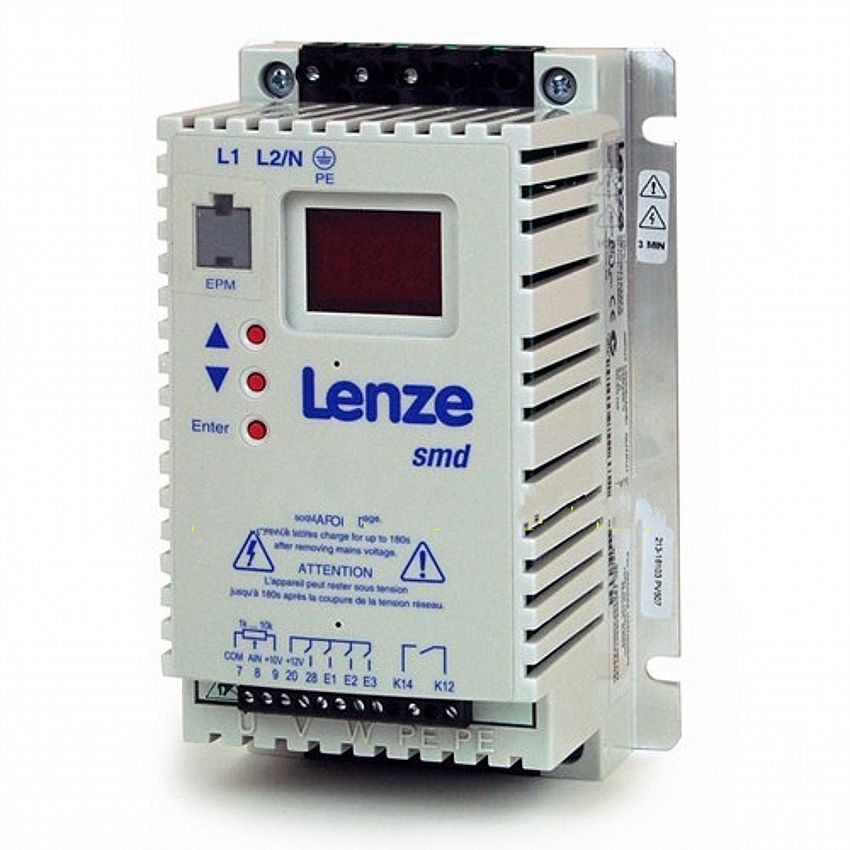 Genuine Lenze SMD Inverter 0.55 kW ESMD551X2SFA 1(2)/N/PE AC
