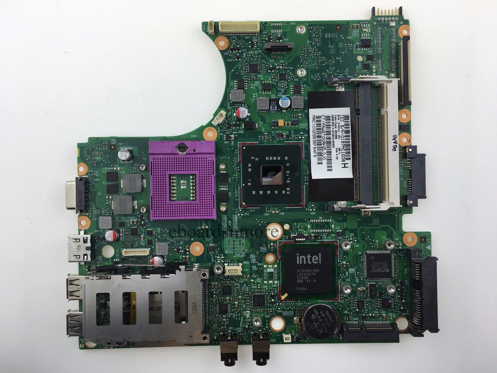 574510-001 Motherboard for HP Probook 4410S 4510s Intel HD graphics DDR2