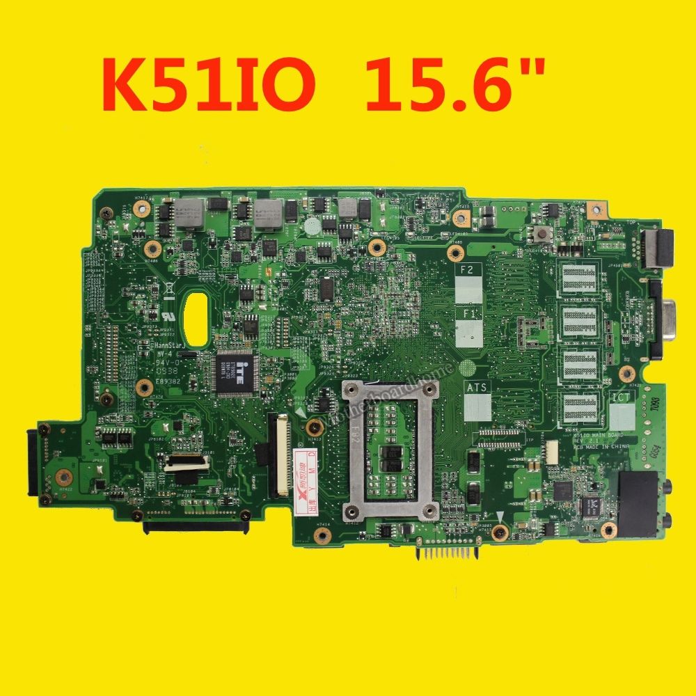 ASUS K51IO X66IC K61IC K70IO laptop Motherboard REV:2.1 60-NXXMB1000-A03