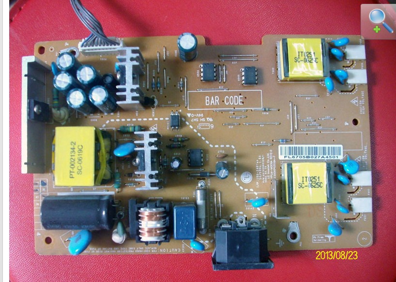 LG L194WT power board 68709D0012C power supply board