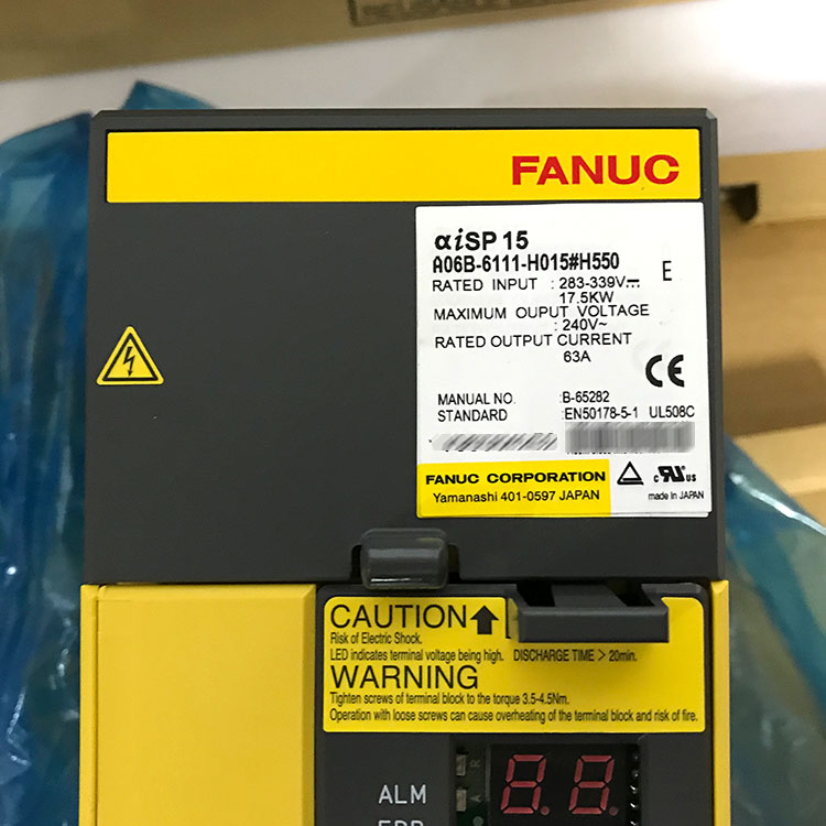 A06B-6111-H015#H550 Fanuc server Spindle Drive Brand new