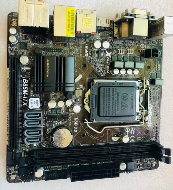 ASRock B85M-ITX Intel LGA 1150/ H3 Mini-ITX Motherboard backplate included