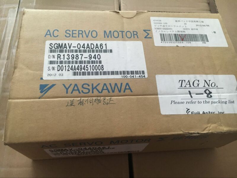 YASKAWA AC SERVO MOTOR SGMAV-04ADA61 NEW ORIGINAL EXPEDITED SHIPPING