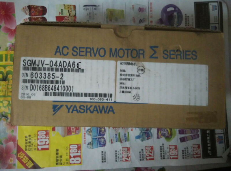 YASKAWA AC SERVO MOTOR SGMJV-04ADA6C SGMJV04ADA6C NEW EXPEDITED SHIPPING