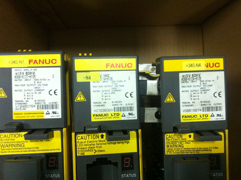 USED FANUC SERVO AMPLIFIER A06B-6114-H106 A06B6114H106 EXPEDITED SHIPPING