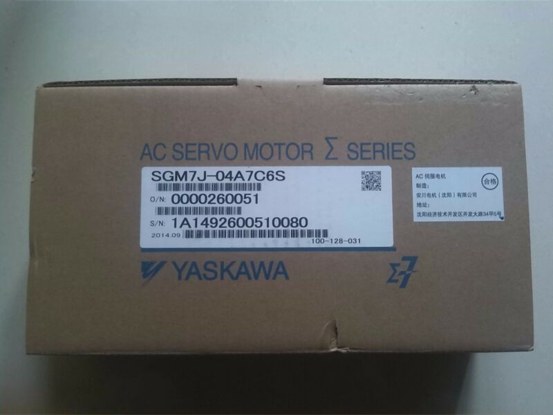 NEW YASKAWA AC SERVO MOTOR SGM7J-04A7C6S SGM7J04A7C6S EXPEDITED SHIPPING