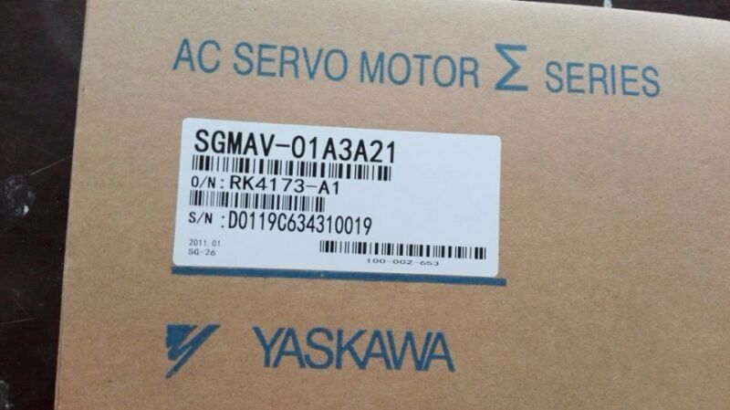 YASKAWA AC SERVO MOTOR SGMAV-01A3A21 NEW ORIGINAL EXPEDITED SHIPPING